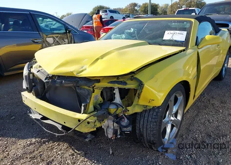 2015 Chevrolet Camaro 2Lt из США, поврежденный, VIN 2G1FF3D39F9215477